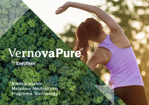 Iberchem presents VernovaPure, new biodegradable malodour neutralising technology